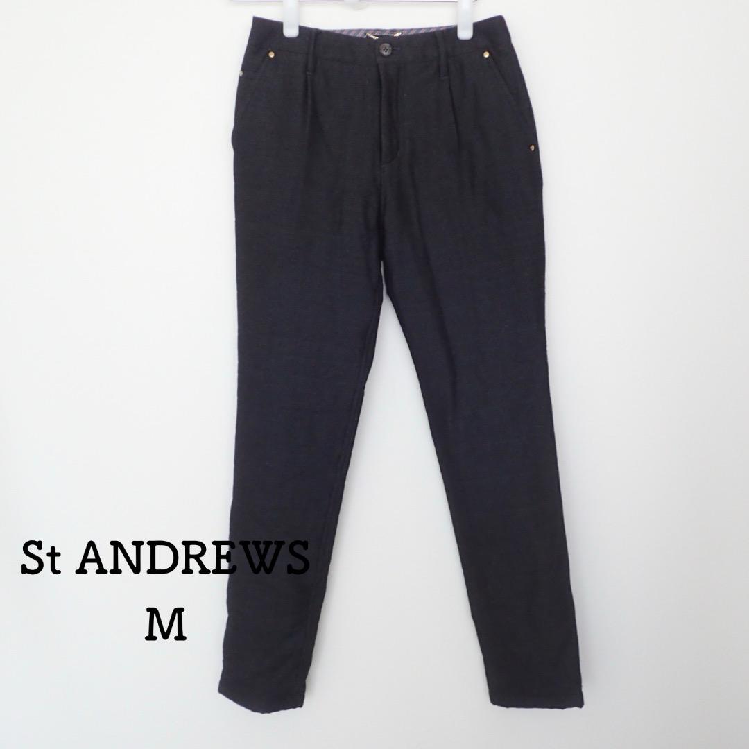 セントアンドリュース　中綿　レディース　暖パン　真冬　シンプル　美品　サイズM