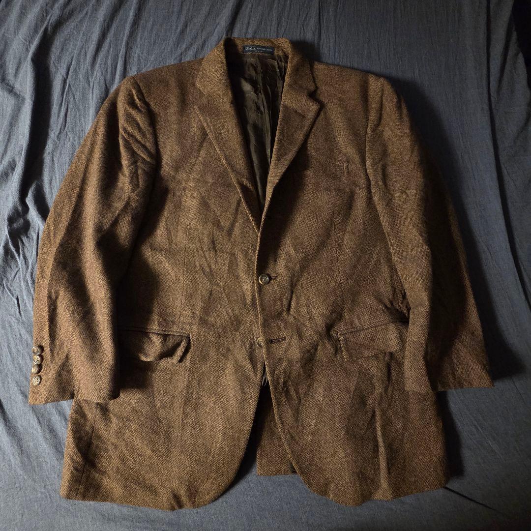 90s Polo Ralph Lauren イタリア製　アンゴラ混JKT 42