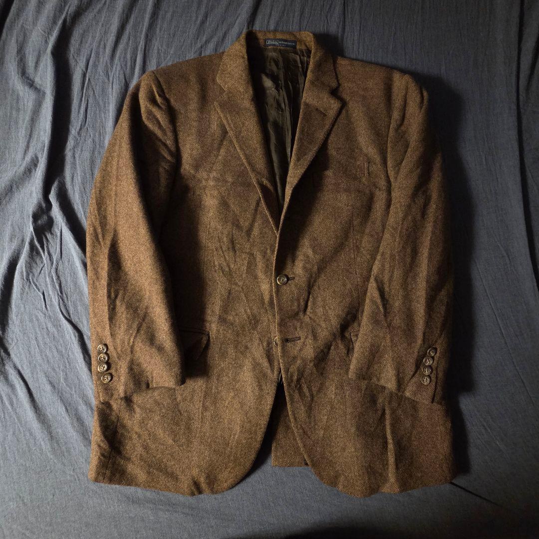 90s Polo Ralph Lauren イタリア製　アンゴラ混JKT 42