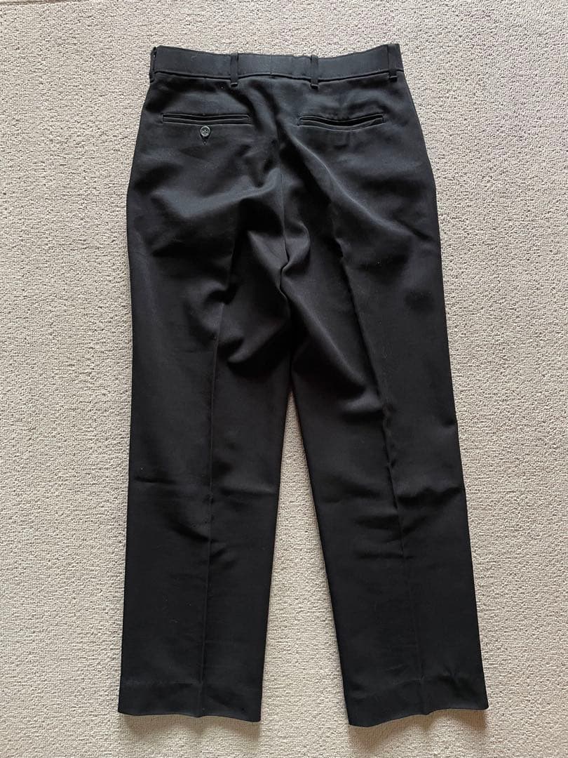 80's levi's action slacks ブラック W30 L30