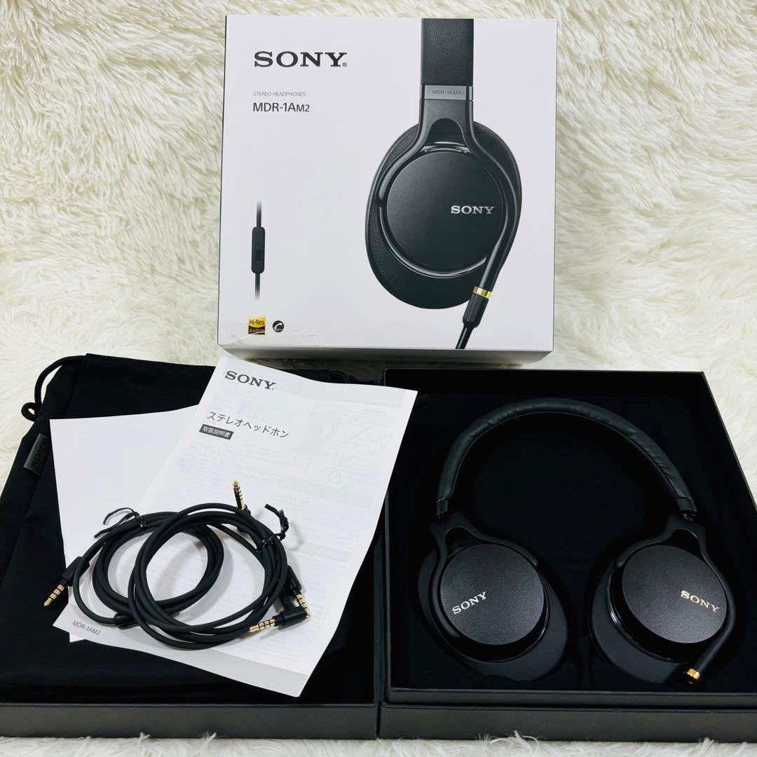 【美品】SONY MDR-1AM2 有線ヘッドホン