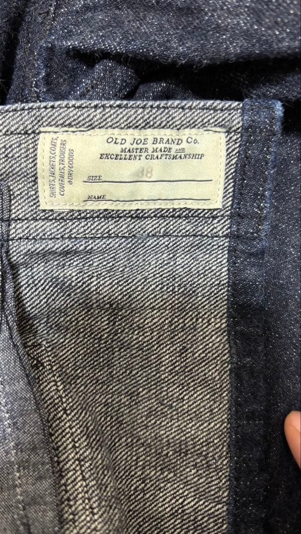 OLD JOE デニム カバーオール　ジージャン　オモシー　Len トラウザー