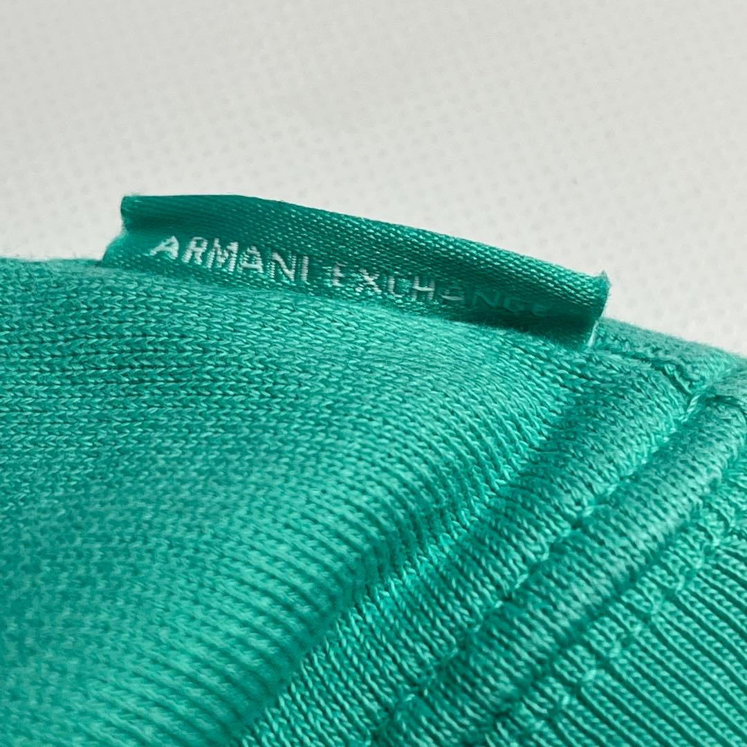 新品未使用　ARMANI EXCHANGE スウェット　XL ターコイズグリーン