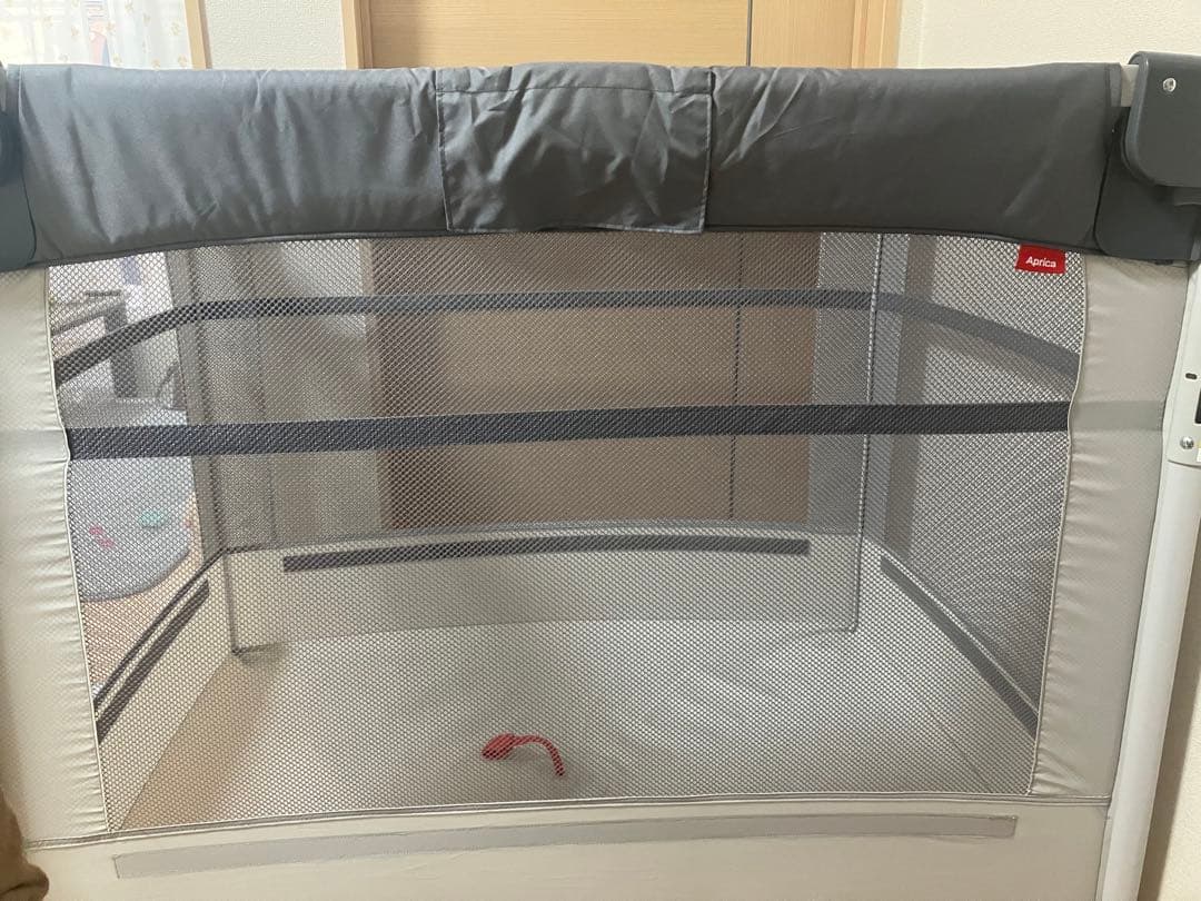 S*S様 ココネルエアーAB アップリカ　ベビーベッド　グレーベアー（マット・シ