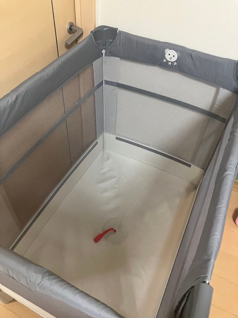 S*S様 ココネルエアーAB アップリカ　ベビーベッド　グレーベアー（マット・シ