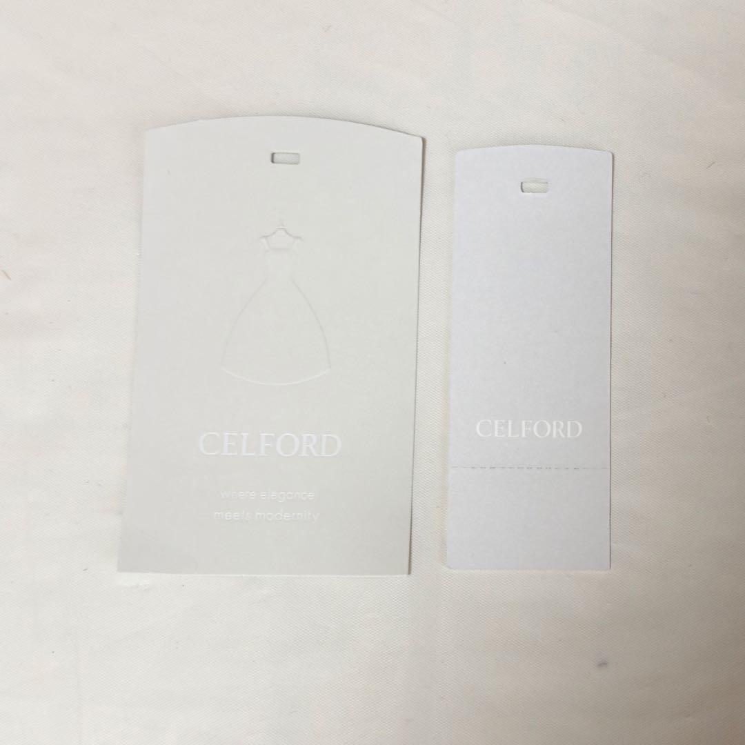 CELFORDリュタン ビジュースタッズポシェット Sサイズ ピンク