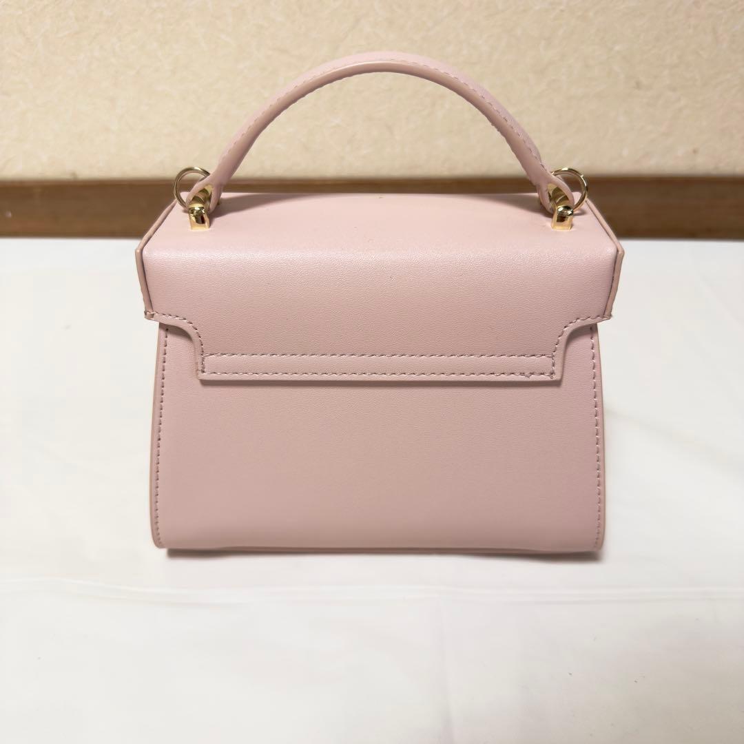 CELFORDリュタン ビジュースタッズポシェット Sサイズ ピンク