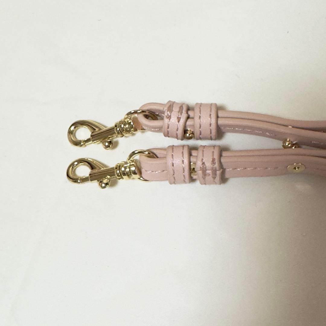 CELFORDリュタン ビジュースタッズポシェット Sサイズ ピンク