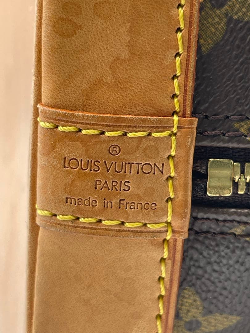 Louis Vuitton モノグラム ハンドバッグ アルマ 鍵付き