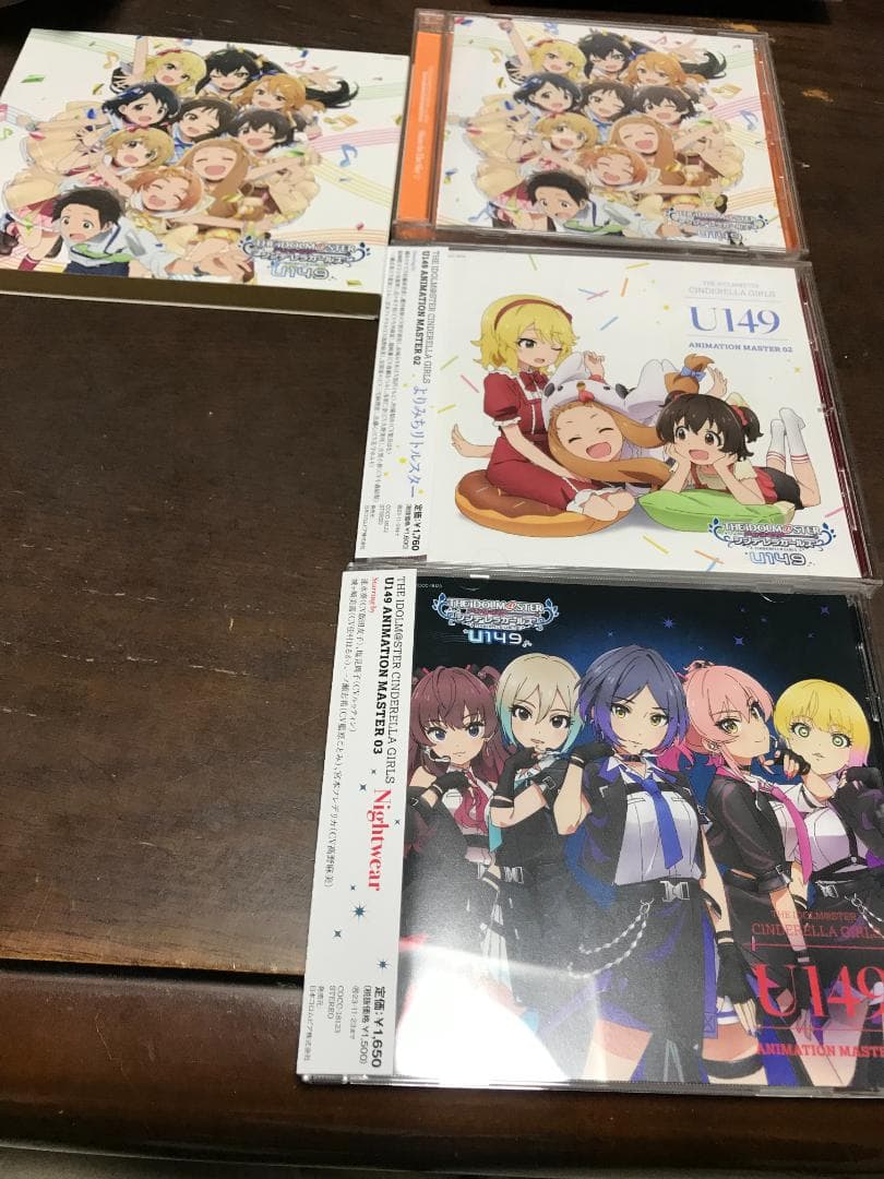 THE IDOLM＠STER　U149 ANIMATION MASTER　1~6