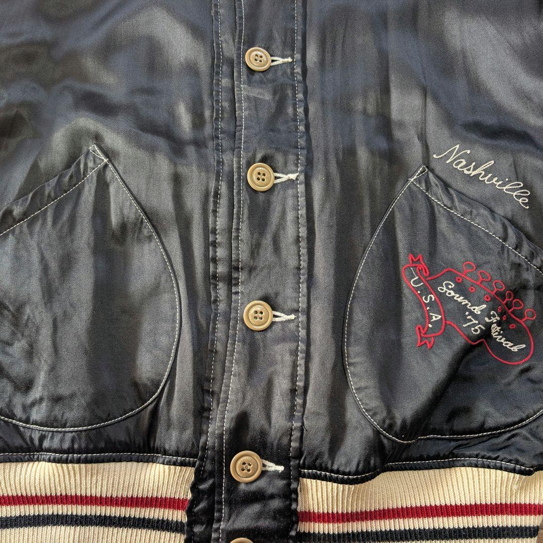 【激レア♪】ヒステリックグラマー　スカジャン　パープル　刺繍　ヒスガール