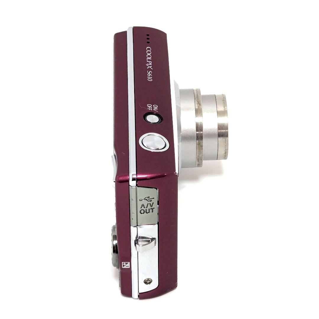 【美品】 Nikon COOLPIX S610 パープル 充電器 バッテリー付