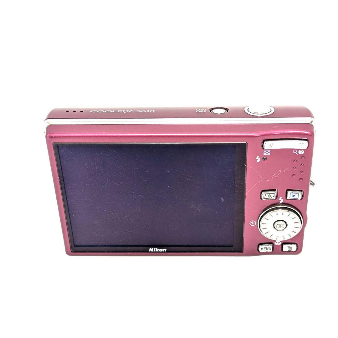 【美品】 Nikon COOLPIX S610 パープル 充電器 バッテリー付