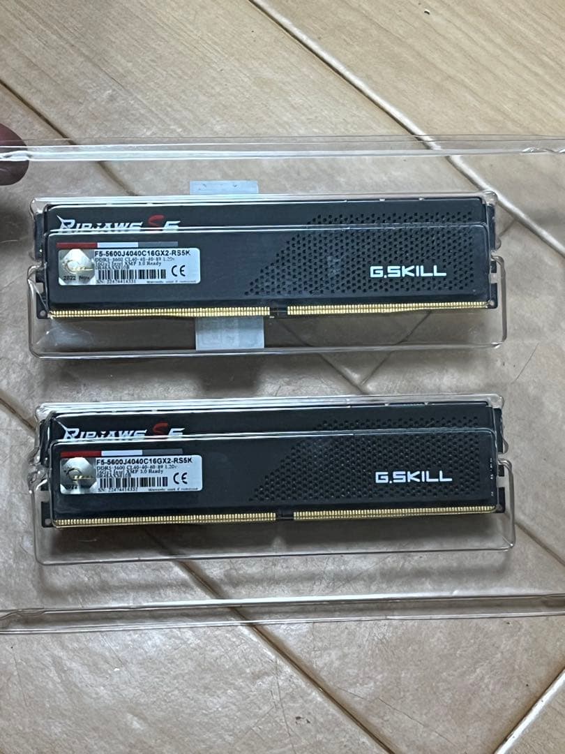 メモリー G.SKILL Ripjaws S5 DDR5 5600MHz 16GBx2