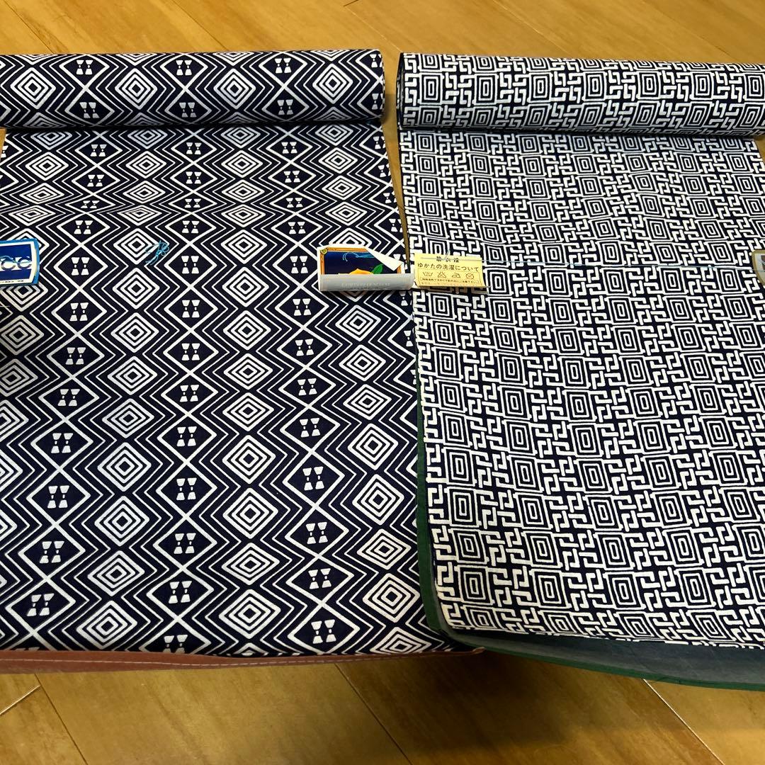 3 浴衣反物　純綿　まとめ　１０点セット