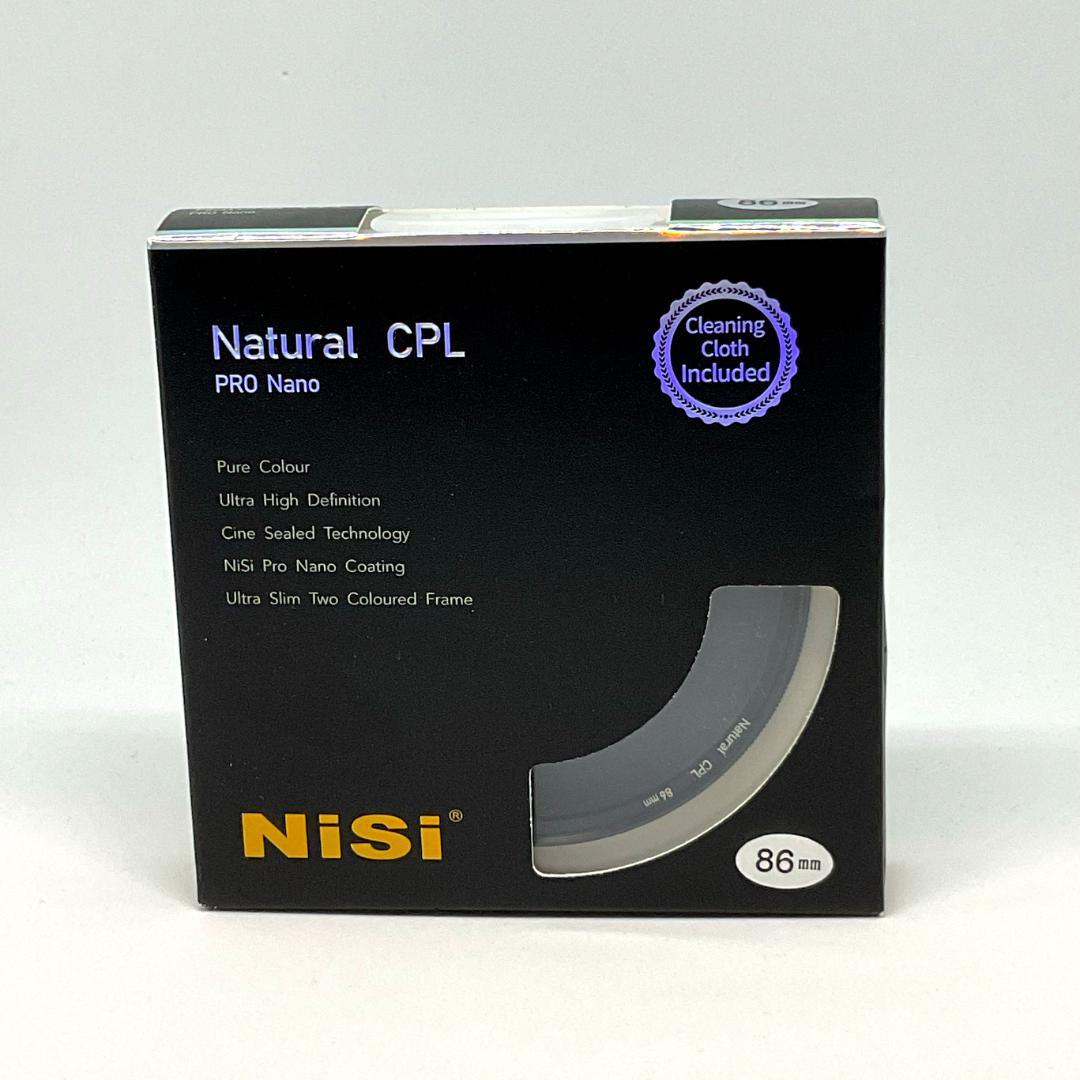 NiSi 偏光フィルター Natural CPL PLフィルター 86mm
