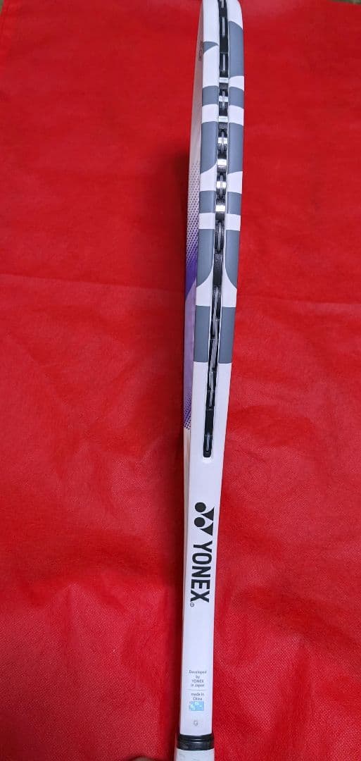 新品 YONEX AIRIDE エアライド 初心者 軟式テニスラケット パープル