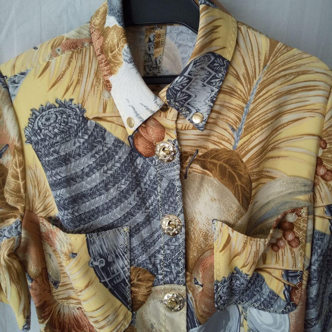 伊太利屋　半袖シャツ　未使用　日本製