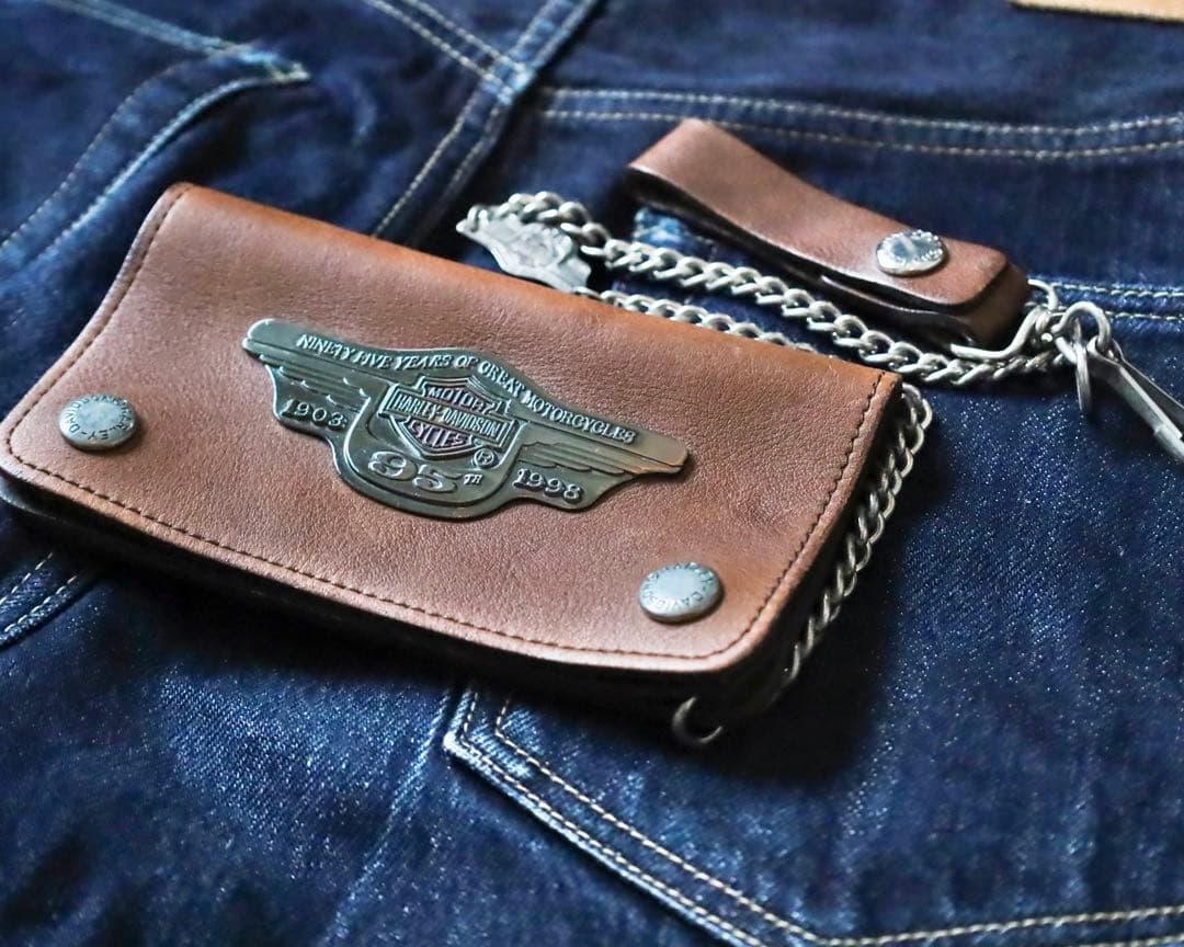 ハーレーダビッドソン　ウォレットチェーン　財布　HARLEYDAVIDSON