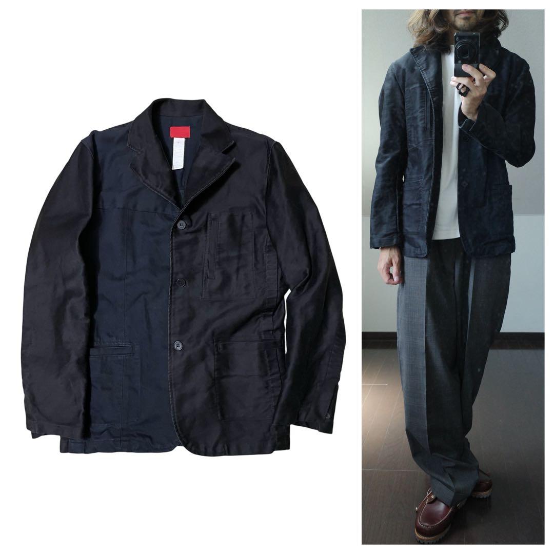 フレンチ　ワークジャケット モールスキン カバーオール　ヴィンテージ