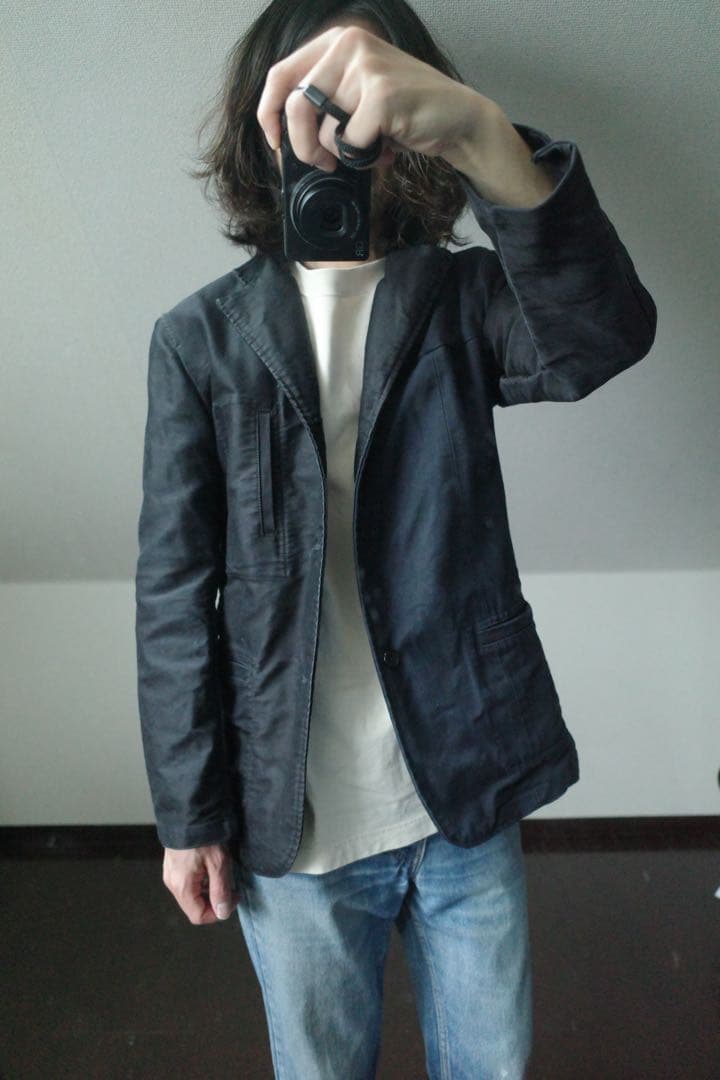 フレンチ　ワークジャケット モールスキン カバーオール　ヴィンテージ