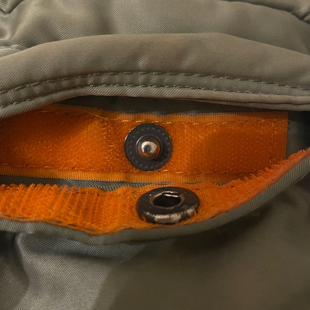 【美品✨】PORTER ポーター タンカー 2層 ショルダーバッグ カーキ