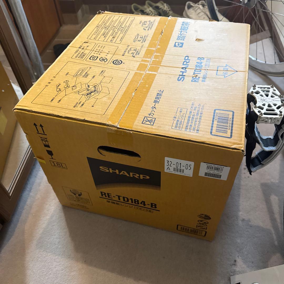 SHARP 単機能電子レンジ RE-TD184-B