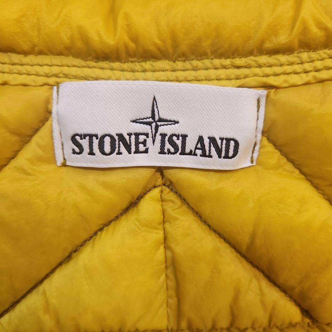 [即日発送]ストーンアイランド ダウンベスト イエロー Ｓ