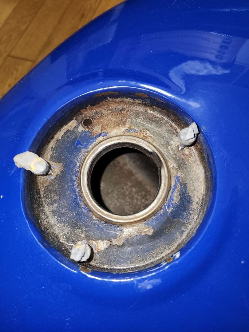 NSR250R MC18 88 燃料タンク 現状品 青テラ