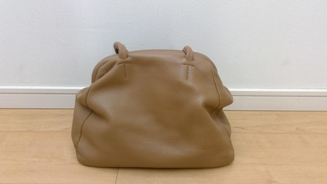 mononogu モノノグ　リップボストン レザー トートバッグ　 シュリンク