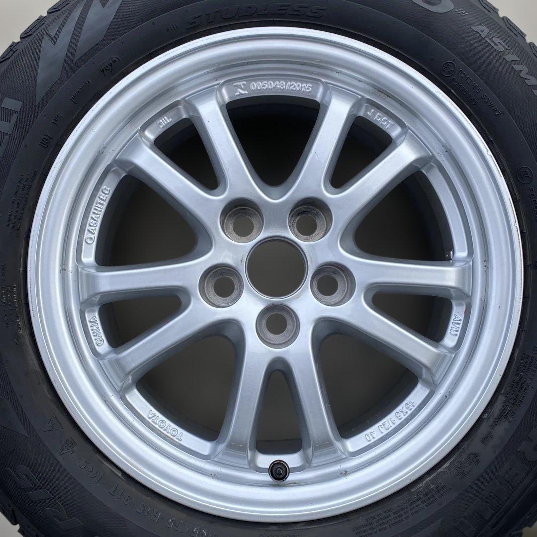 中古溝ありピレリスタッドレスセット50系プリウス195/65R15 送料無料