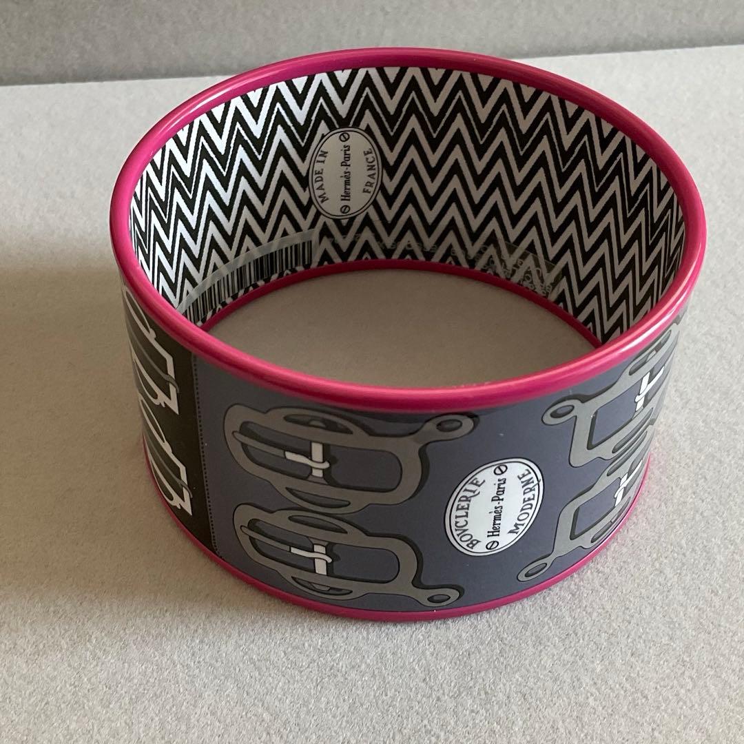 【HERMES】エルメスエマイユシリーズバングルBOUCLERIEMODERNE