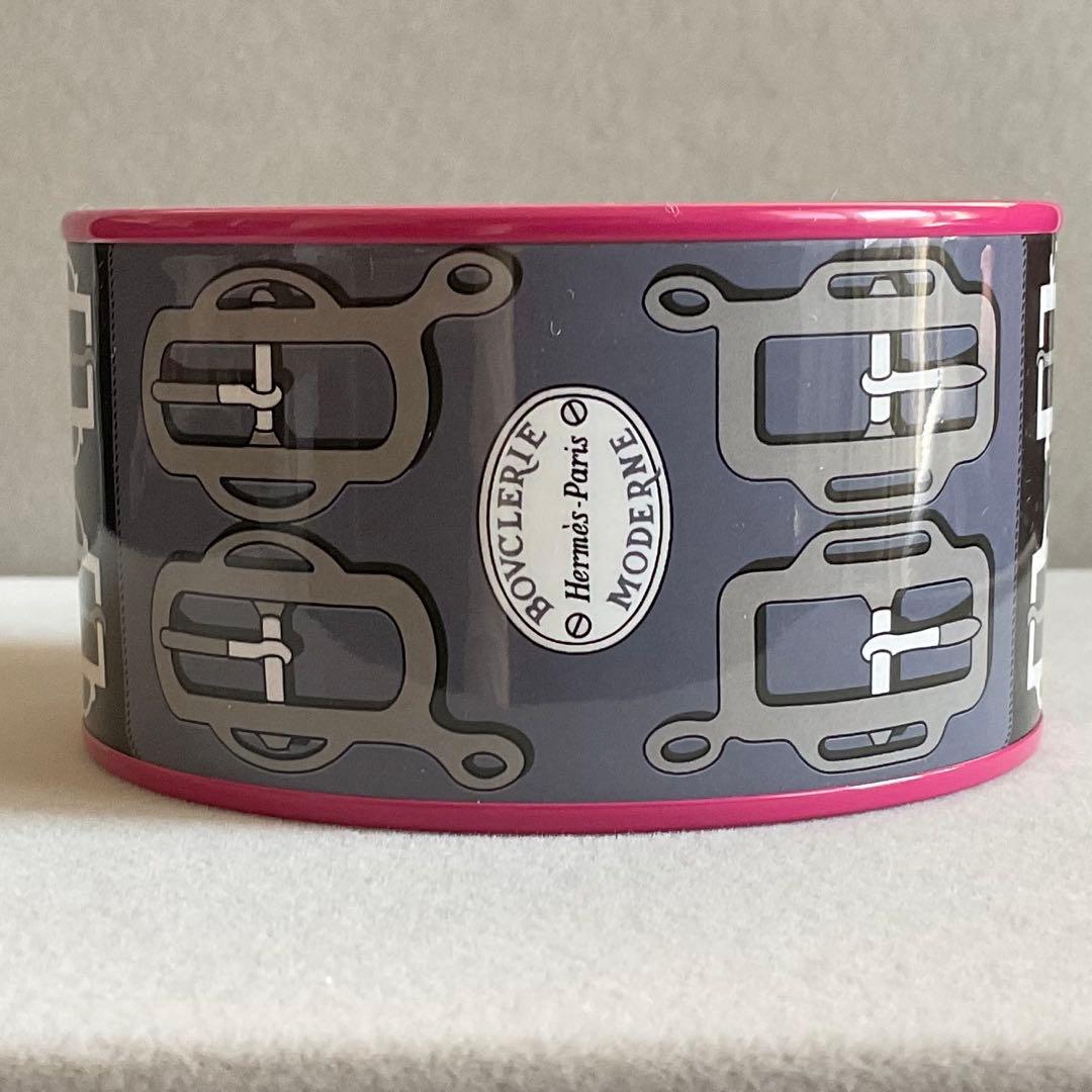 【HERMES】エルメスエマイユシリーズバングルBOUCLERIEMODERNE