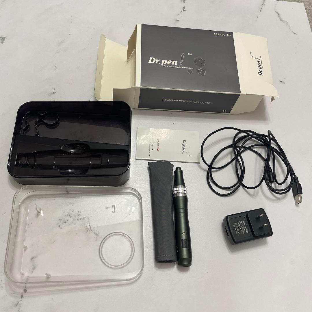 美品Dr.pen ULTIMA-M8 美顔器ダーマペン箱・付属品付き/動作確認済