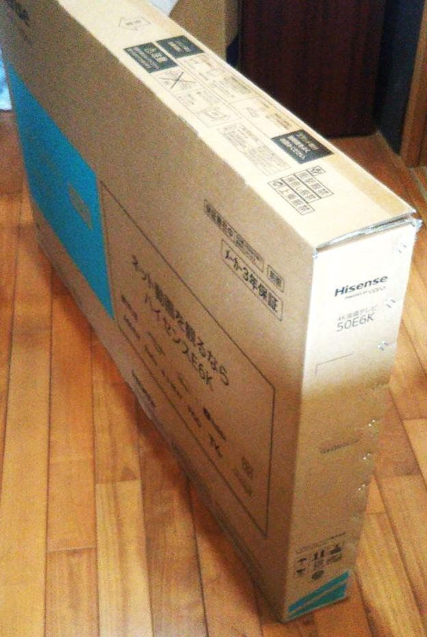 ■Hisense 50V型 4K液晶テレビ 50E6K ハイセンス 50インチ■