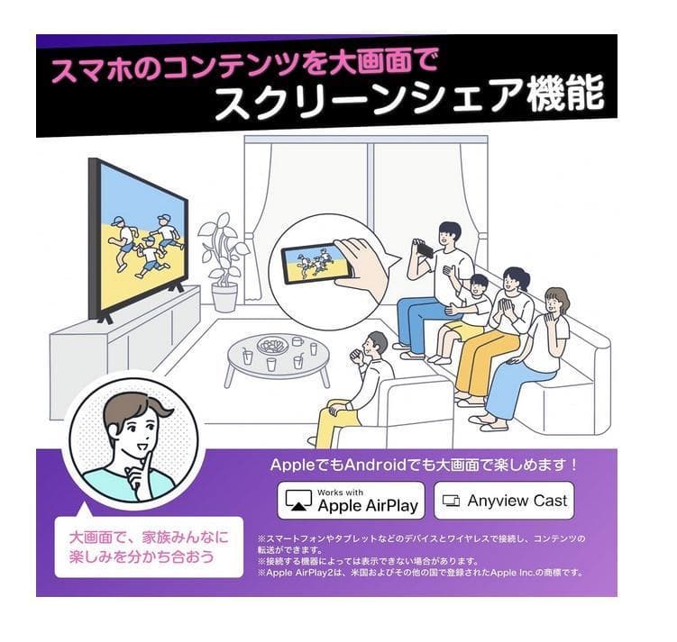 ■Hisense 50V型 4K液晶テレビ 50E6K ハイセンス 50インチ■