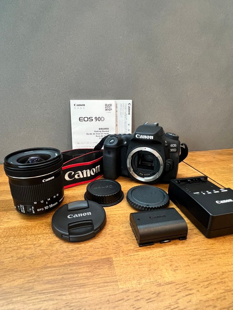 Canon EOS 90D + EF-S 10-18mmレンズセット