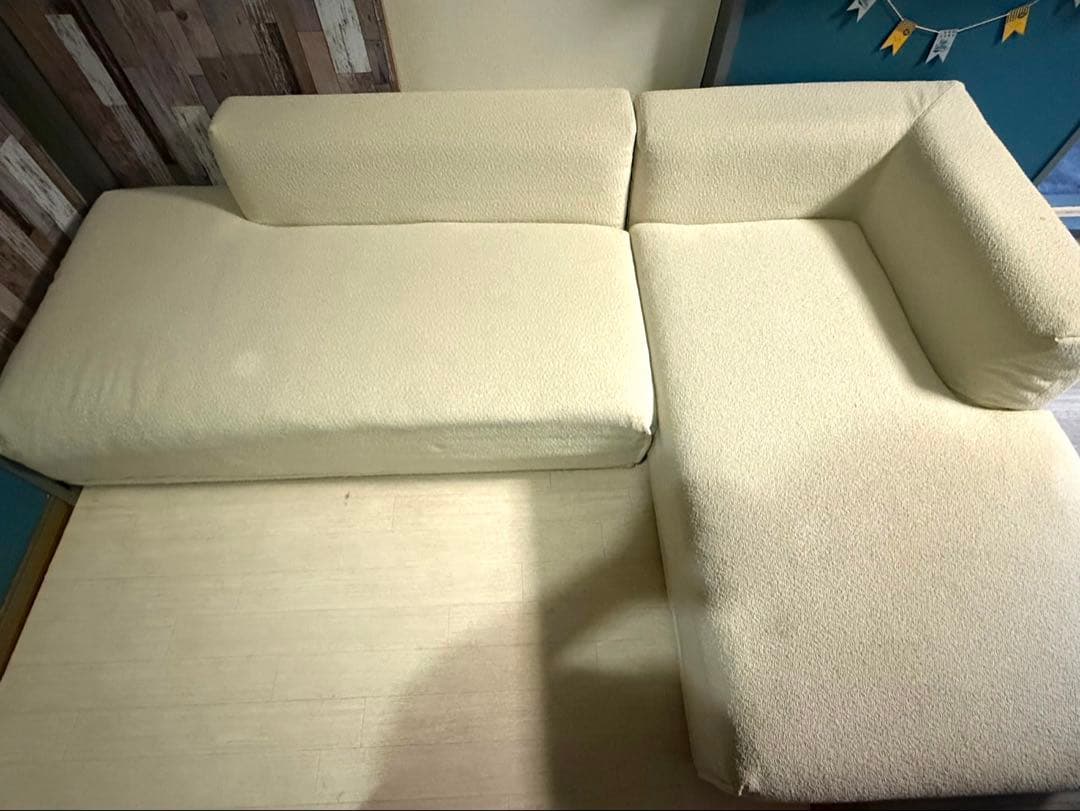 手渡し限定　Francfranc フランフラン　メーネソファ　カウチ