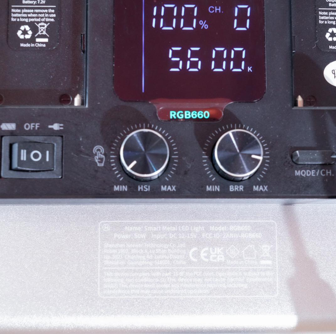 NEEWER RGB660 撮影用LEDライト 2灯セット 現状品