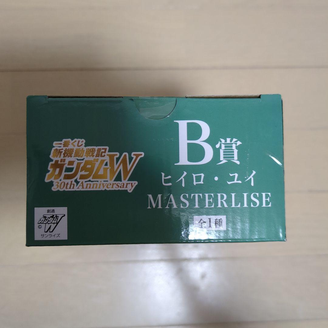 一番くじ 新機動戦記ガンダムW　ウイングガンダム　ヒイロ　ウイングガンダムゼロ