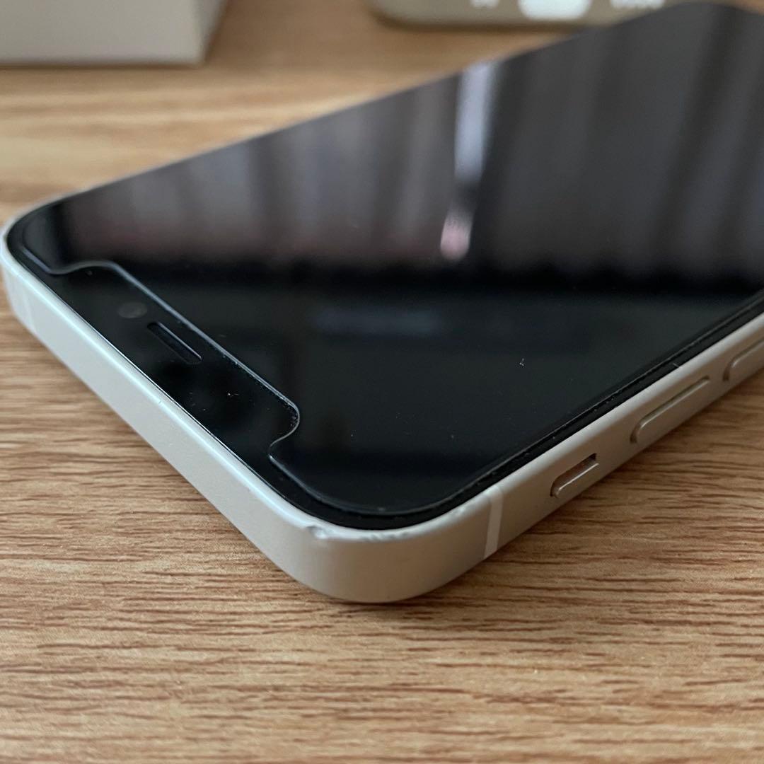 iPhone12mini 本体 64GB スターライト ☆付属品・箱・おまけ付き
