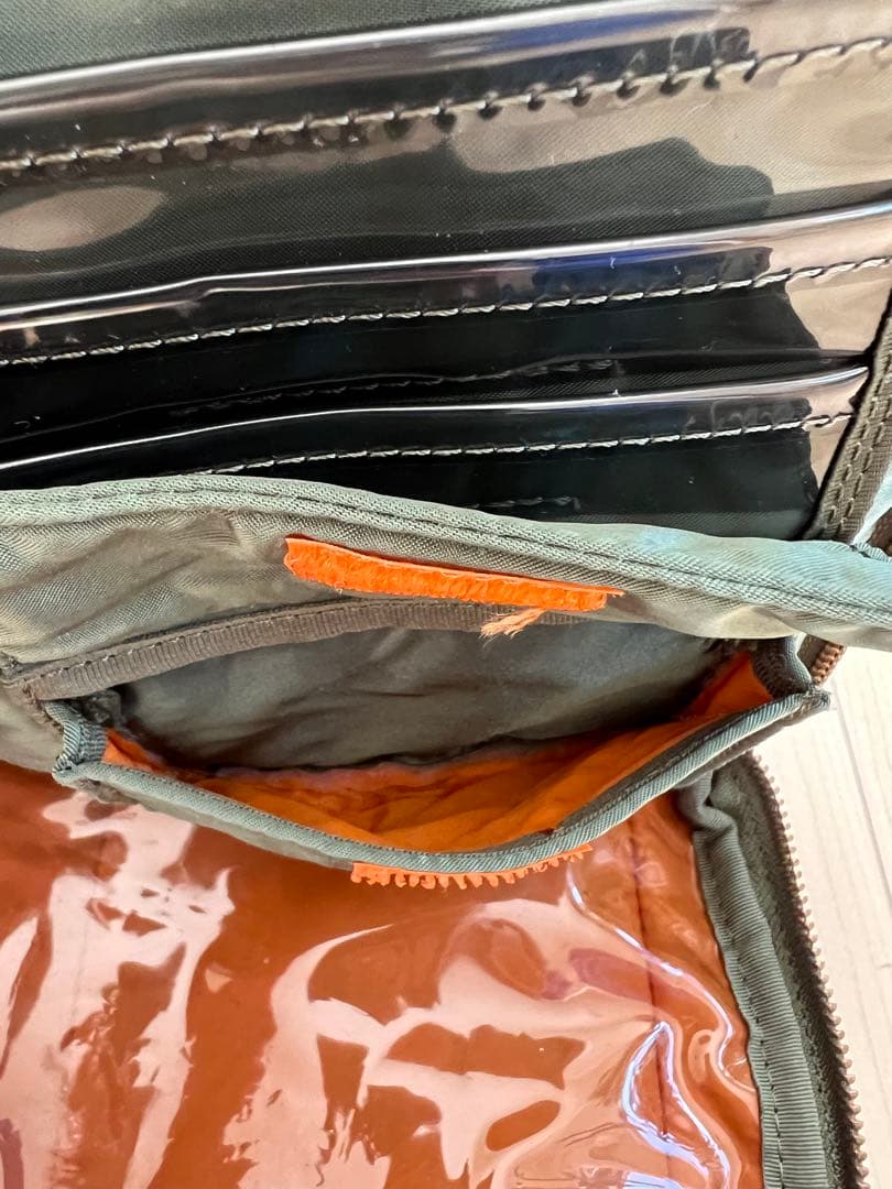 【美品】 PORTER TANKER ショルダーバッグ グリーン