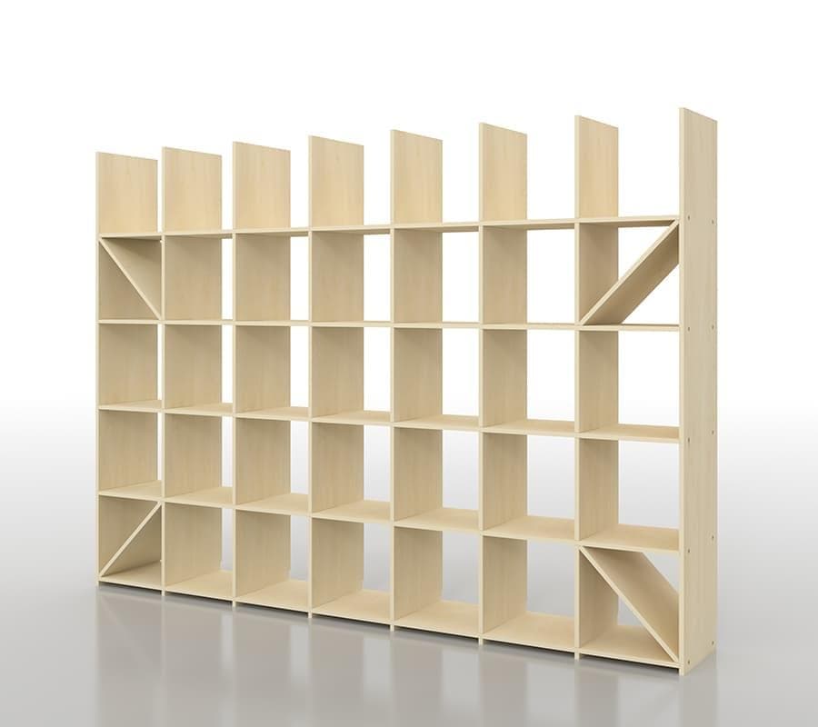 【伊勢原さま専用】マルゲリータ 壁一面の本棚 奥行350mm 縦5コマ×横7コマ