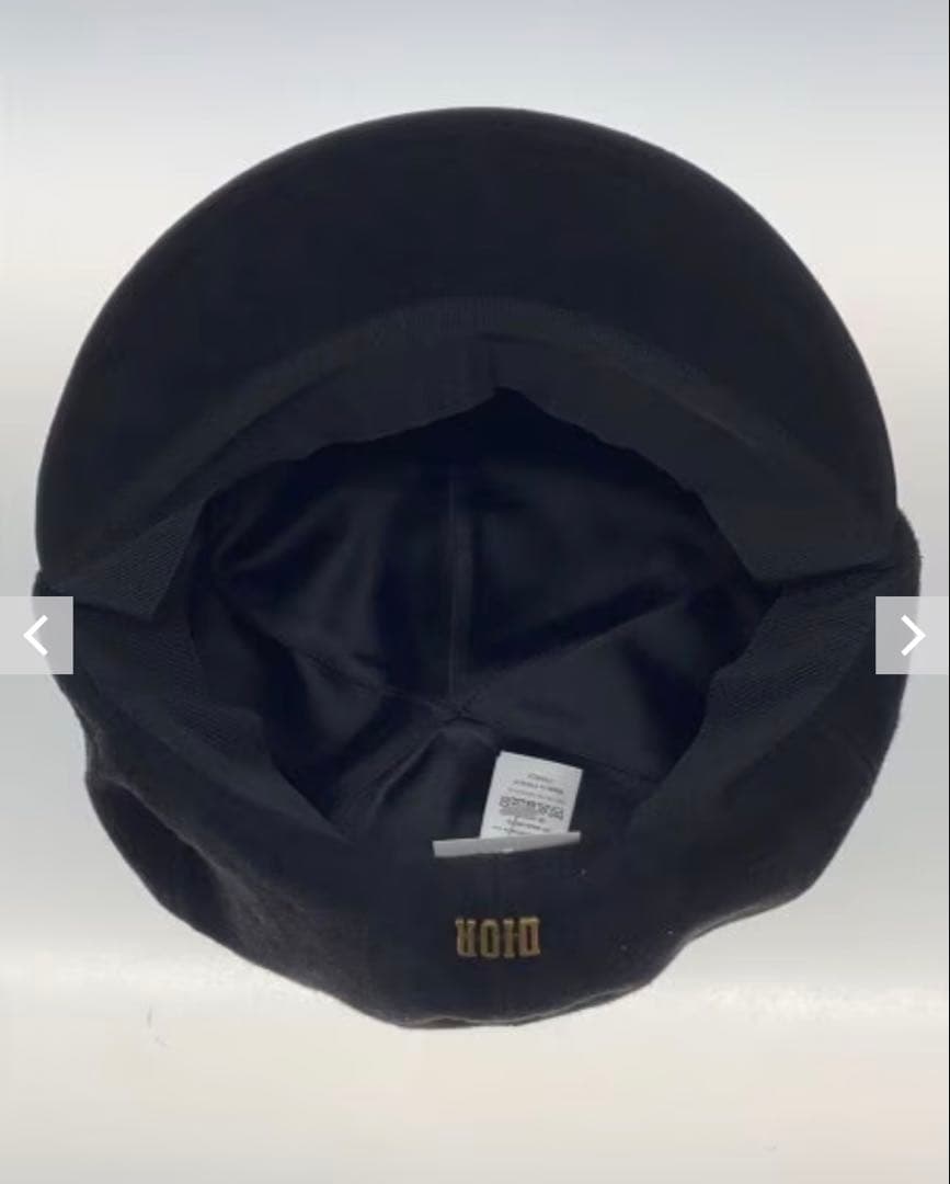 ハ*ー様 【新品】Dior 黒 キャスケット