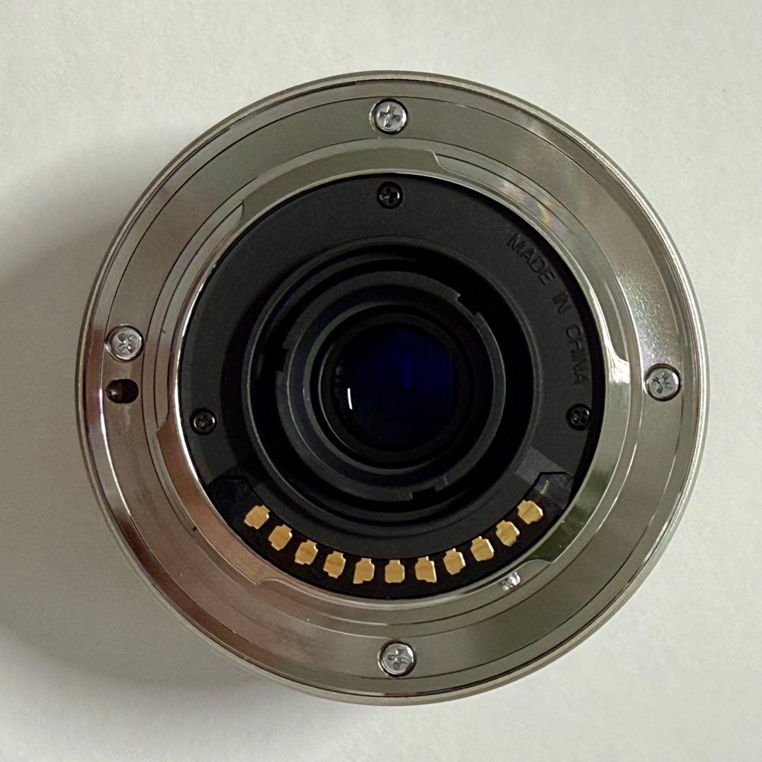 オリンパス M.ZUIKO DIGITAL 17mm f2.8 シルバー