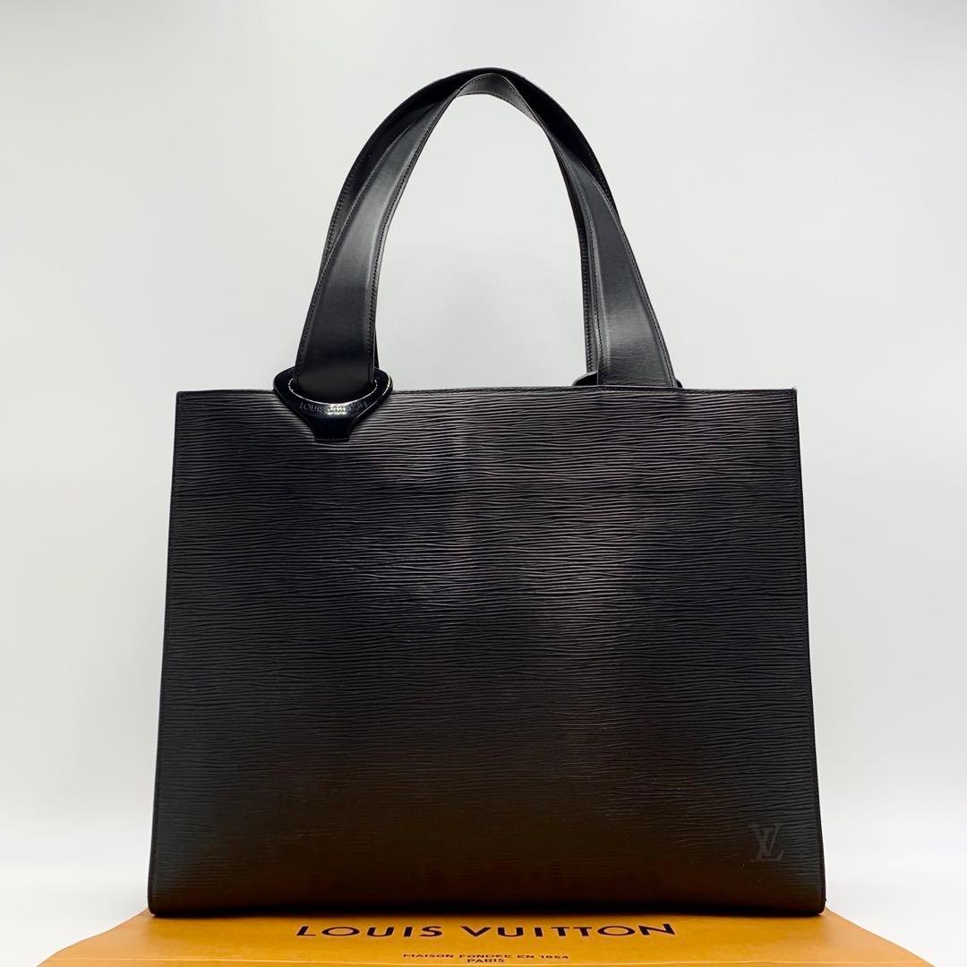 【美品】ルイヴィトン エピ ジェモ ノワール トートバッグ ショルダーバッグ