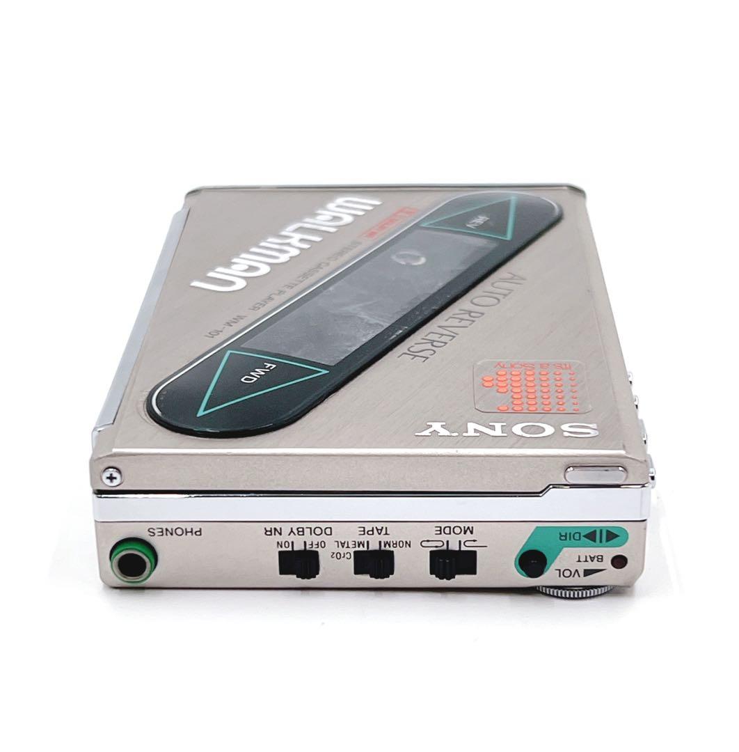 【美品・動作品】 SONY WM-101 カセットウォークマン　音出しOK