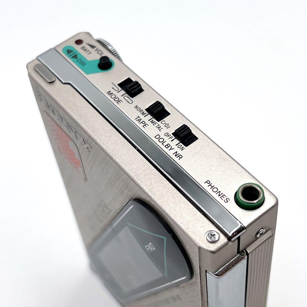 【美品・動作品】 SONY WM-101 カセットウォークマン　音出しOK