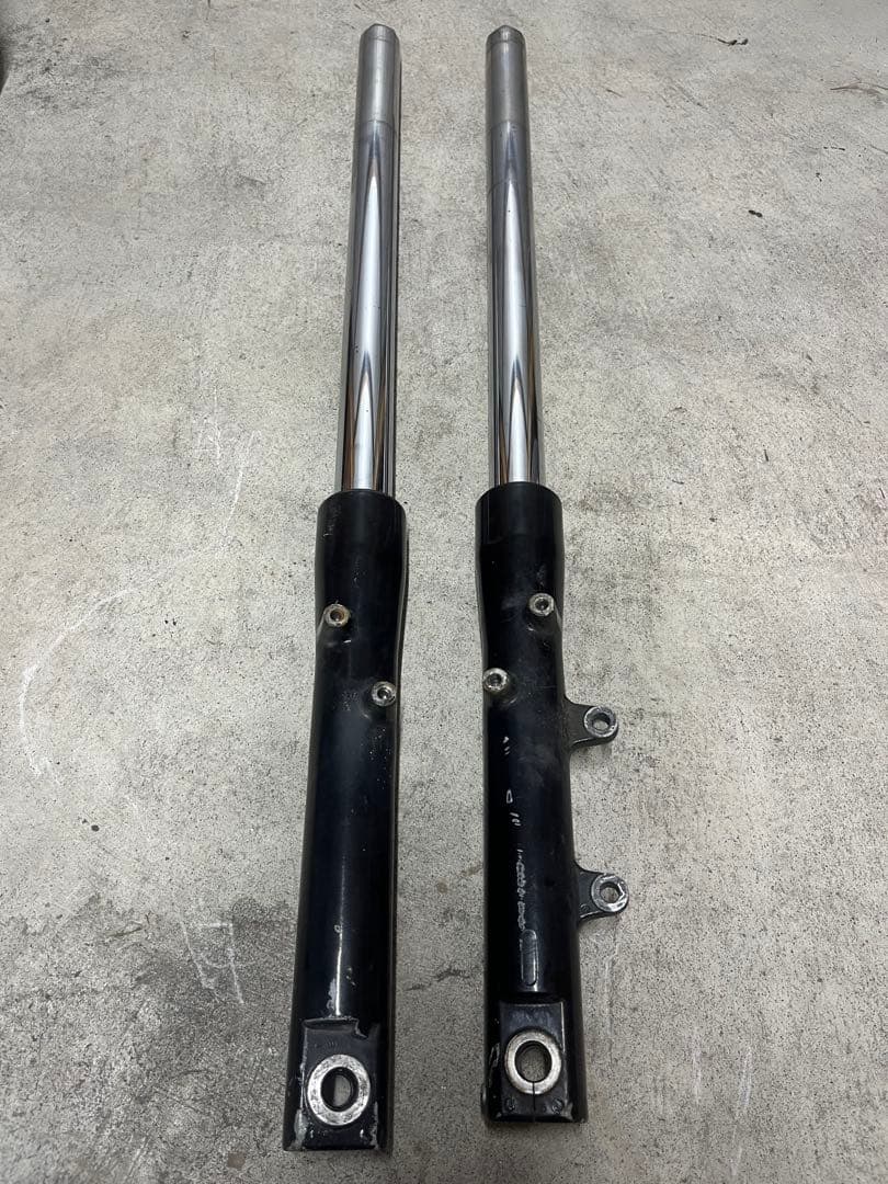 ドラッグスターフロントフォーク150mm延長付き