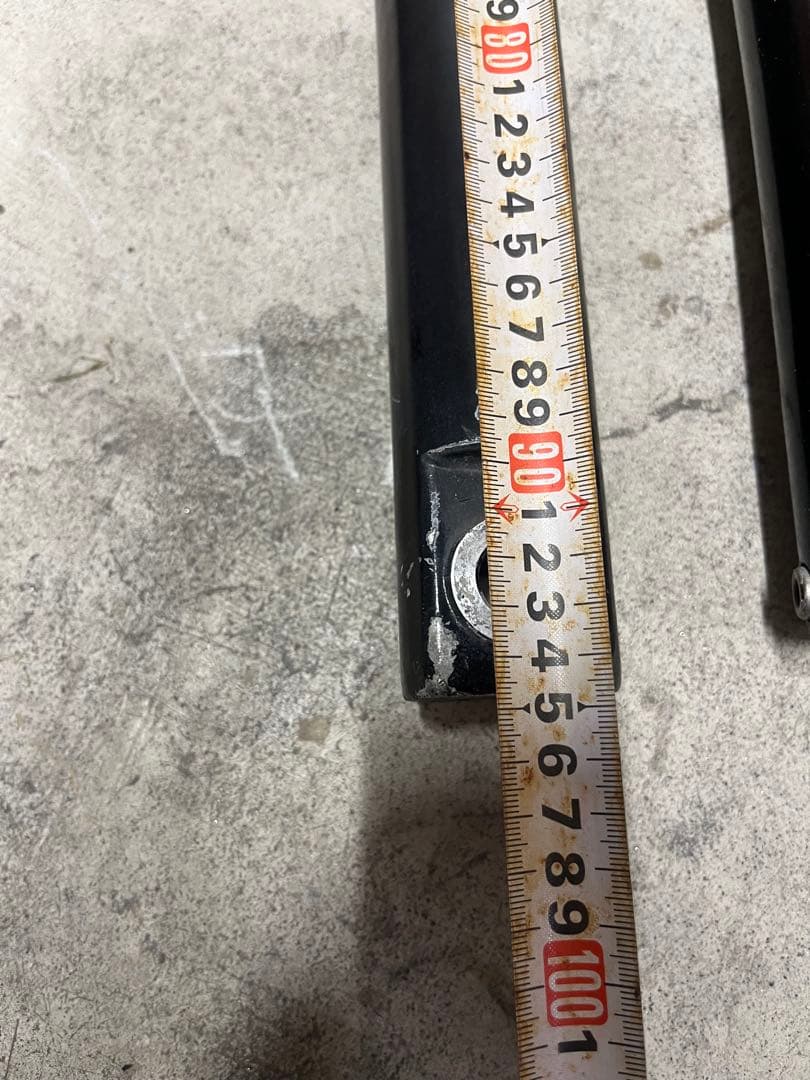 ドラッグスターフロントフォーク150mm延長付き